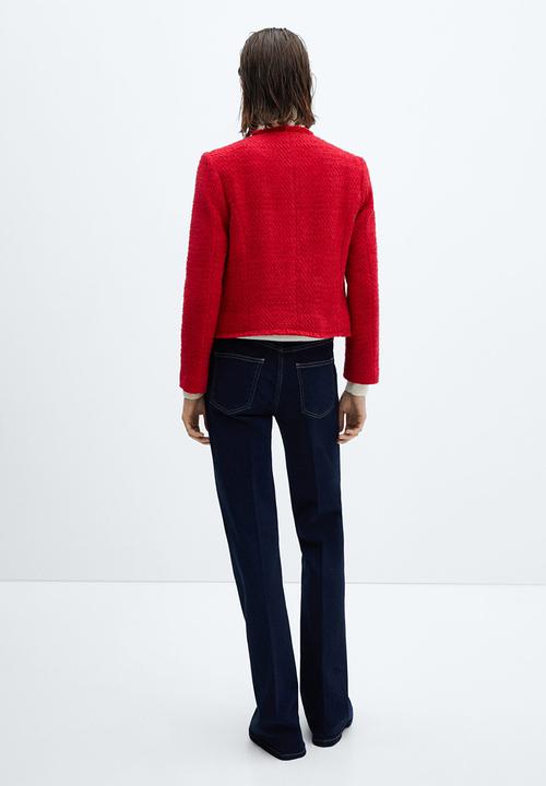 MANGO - Jacket wintour - red