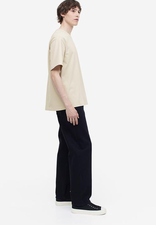 H&M - Coolmax® relaxed fit T-shirt - light beige