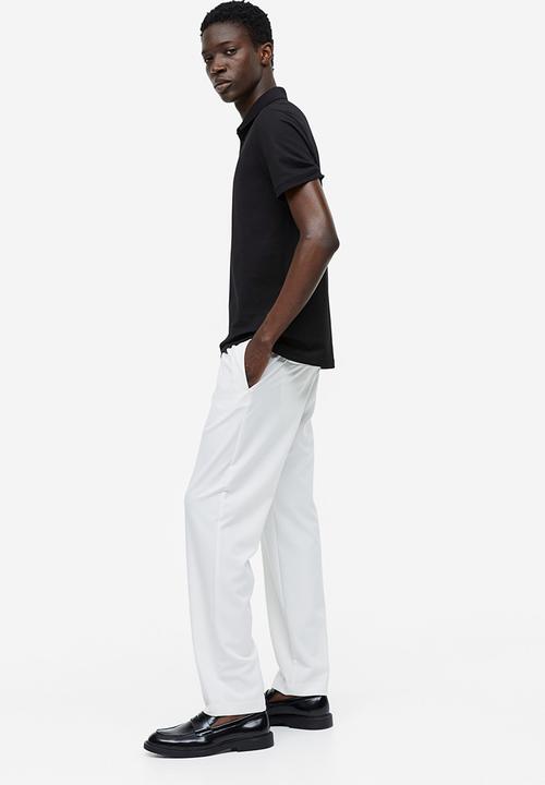 H&M - Coolmax® slim fit polo shirt - black