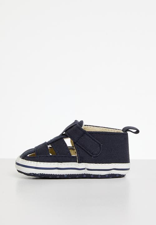 Pop Candy - T bar sandals - navy blue