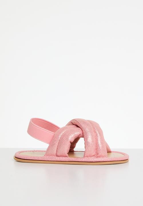 Pop Candy - Criss cross sandals - pink