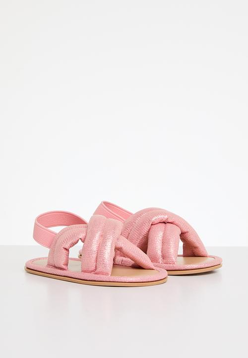 Pop Candy - Criss cross sandals - pink
