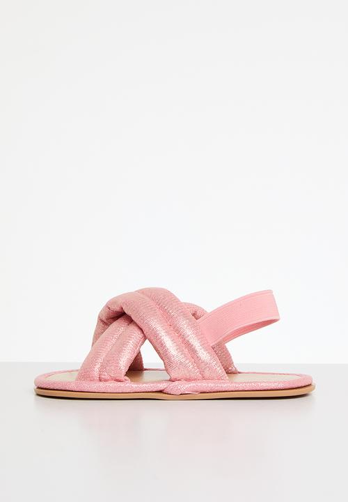 Pop Candy - Criss cross sandals - pink