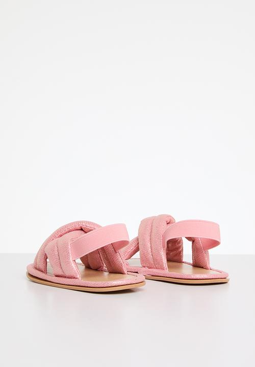 Pop Candy - Criss cross sandals - pink