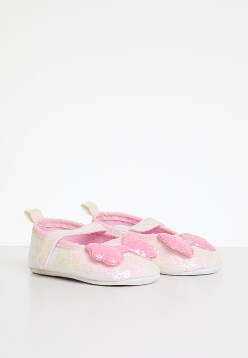 Pop Candy - Bowknot glitter pumps - pink
