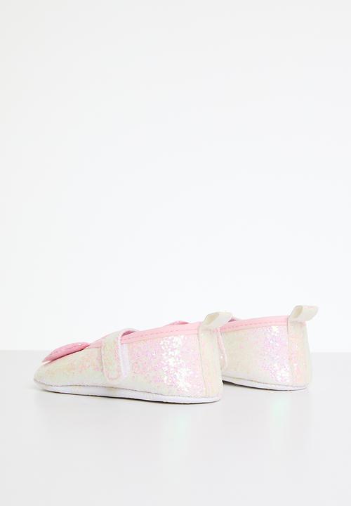 Pop Candy - Bowknot glitter pumps - pink