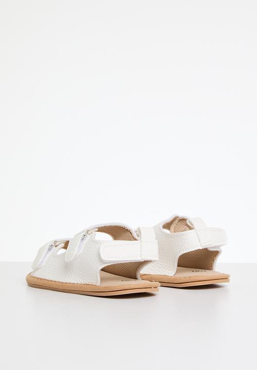 Pop Candy - Baby open toe sandal - white