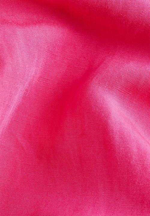 H&M - Linen-blend pull-on trousers - cerise