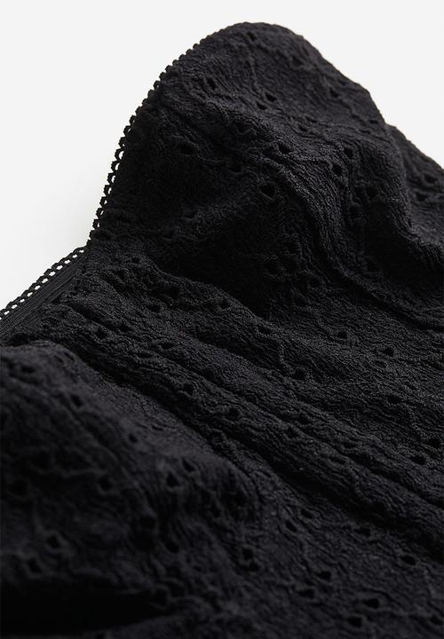 H&M - Corset top - black