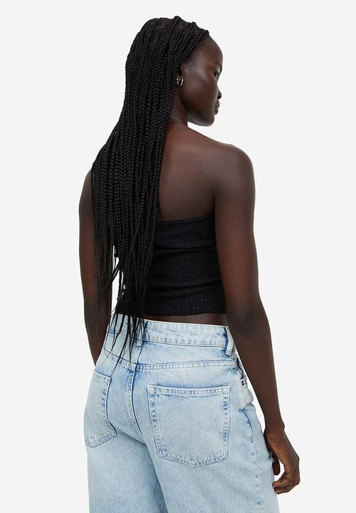 H&M - Corset top - black