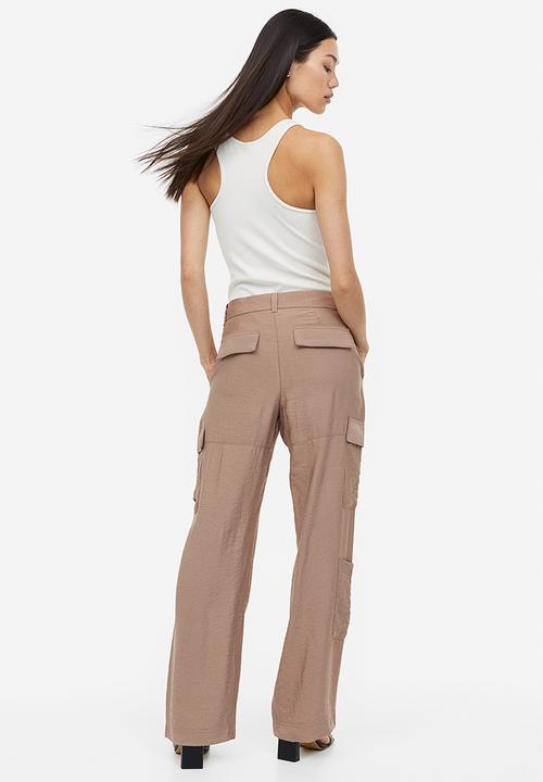 H&M - Cargo trousers - beige