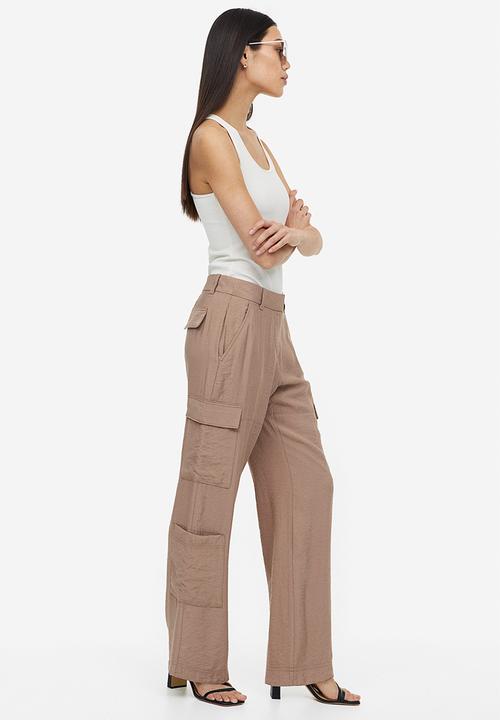 H&M - Cargo trousers - beige