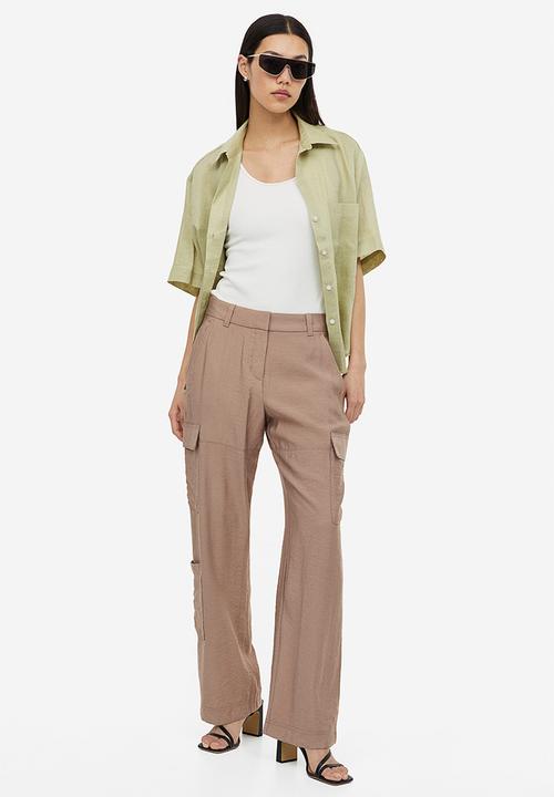 H&M - Cargo trousers - beige