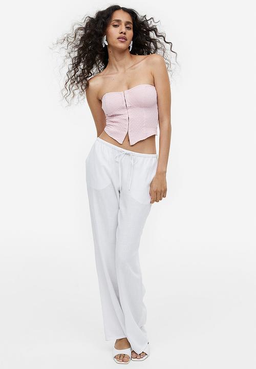 H&M - Corset top - light pink