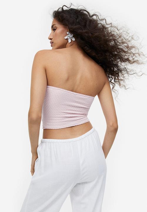 H&M - Corset top - light pink