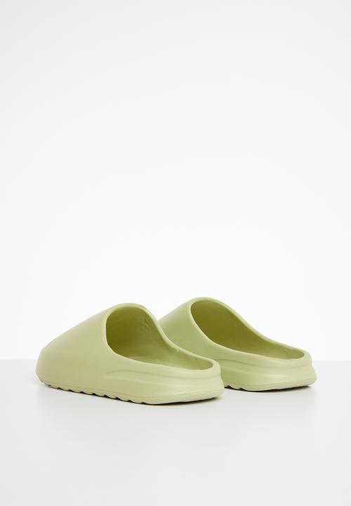 Pop Candy -  slider sandals - green