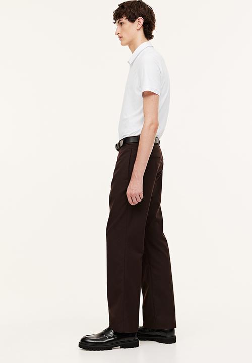 H&M - Slim fit polo shirt - white