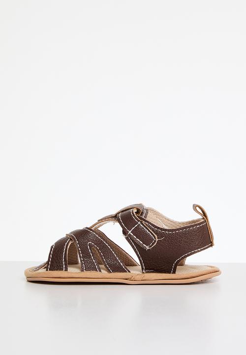 Pop Candy - Baby closed to sandals - brown