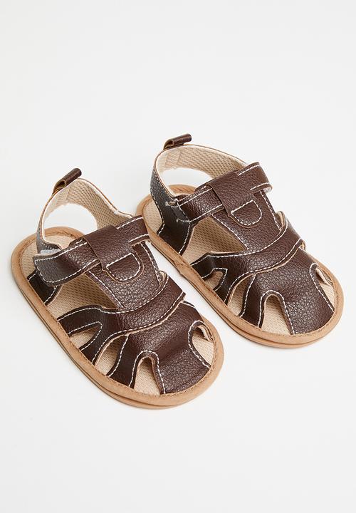 Pop Candy - Baby closed to sandals - brown