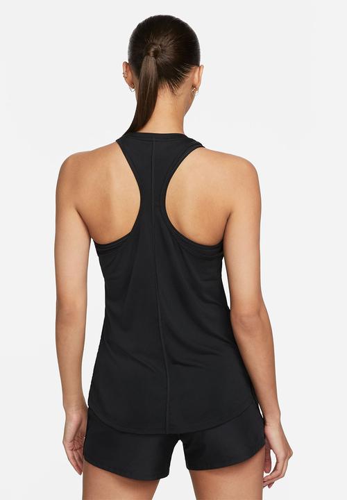 Nike - W Nk Swoosh Run Tank - Black/White