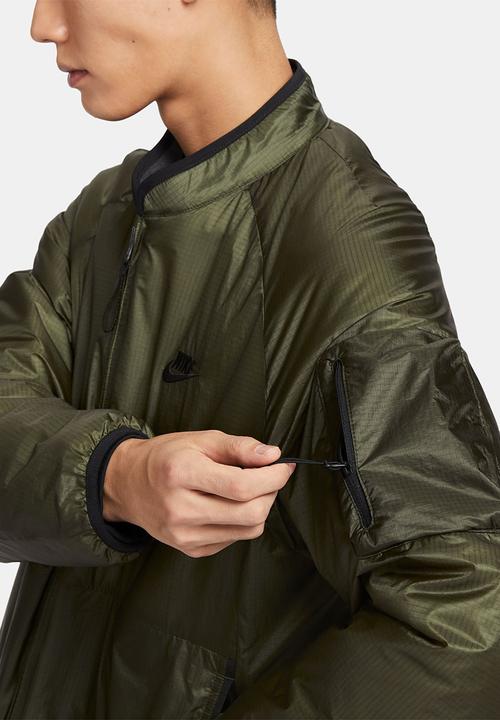 Nike - NSW Tech Therma-FIT loose insulated jacket - green 