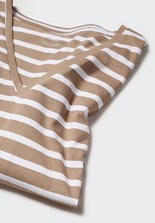 MANGO - T-shirt sacov - light/pastel gray