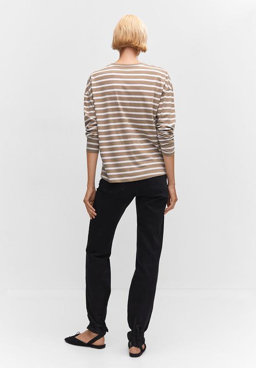 MANGO - T-shirt sacov - light/pastel gray