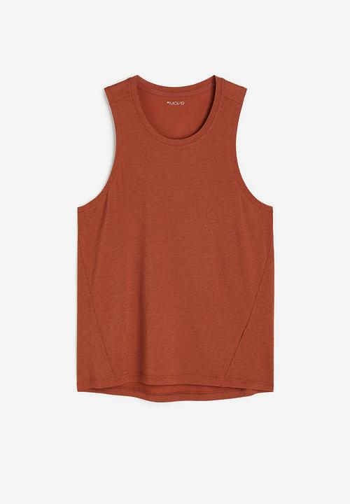 H&M - Drymove™ sports vest top - brown