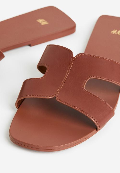 H&M - Slides - brown