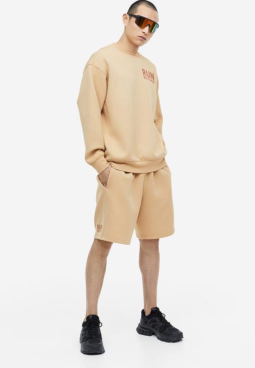 H&M - Drymove™ sports sweatshirt - beige