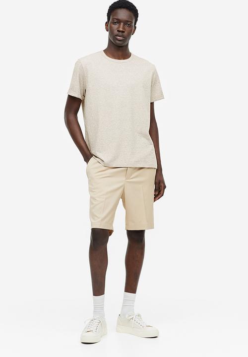 H&M - Regular fit t-shirt - beige
