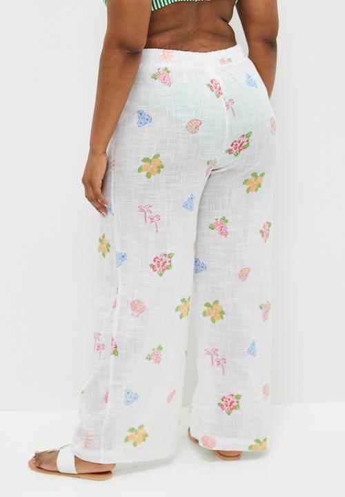 Cotton On - Plus Relaxed Beach Pant - Sardinia
