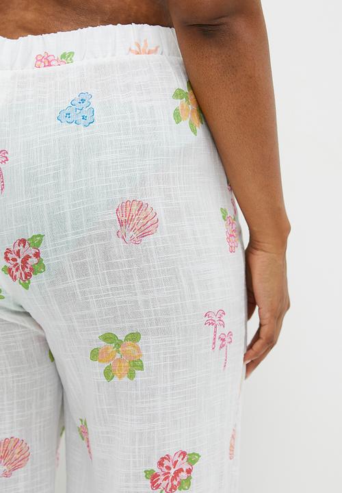 Cotton On - Plus Relaxed Beach Pant - Sardinia