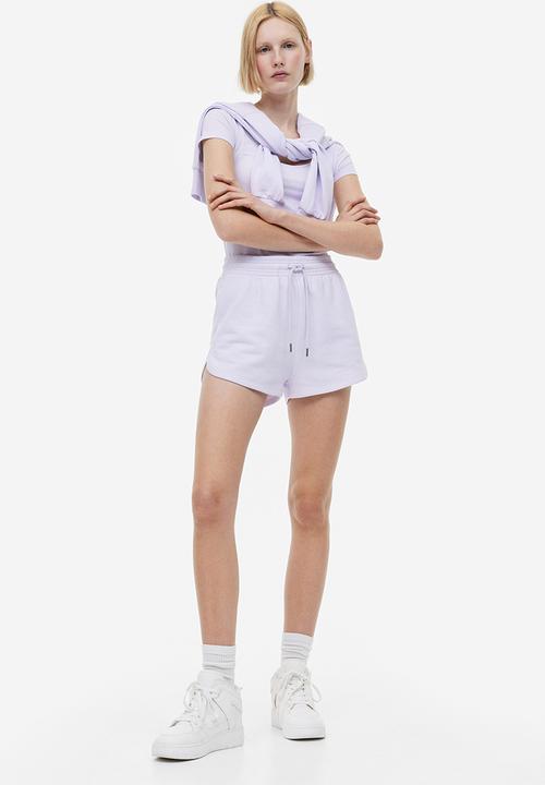 H&M - Sweatshirt shorts - lilac
