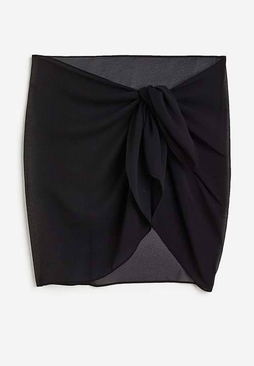 H&M - Short sarong - black