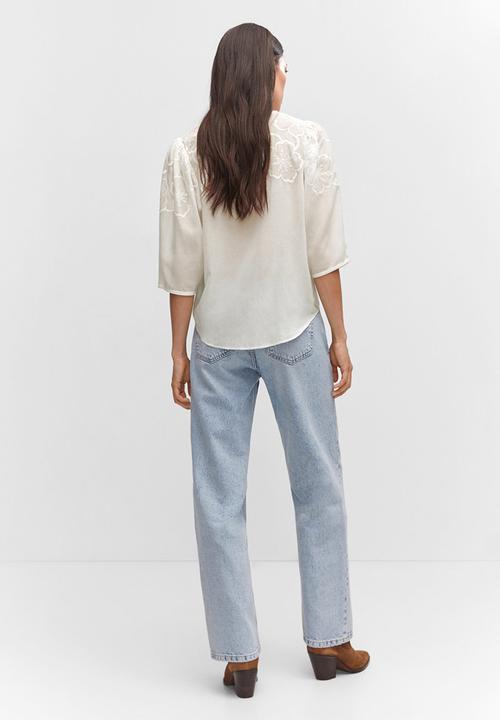 MANGO - Blouse champs - neutral