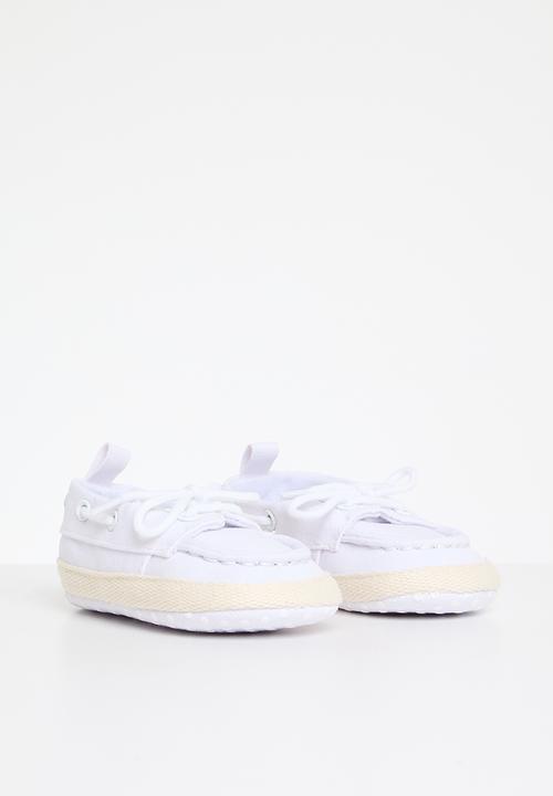 Pop Candy - Baby moccasins - white