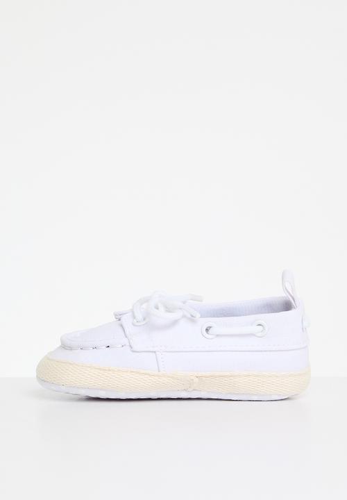 Pop Candy - Baby moccasins - white