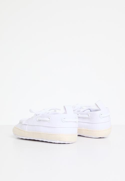 Pop Candy - Baby moccasins - white