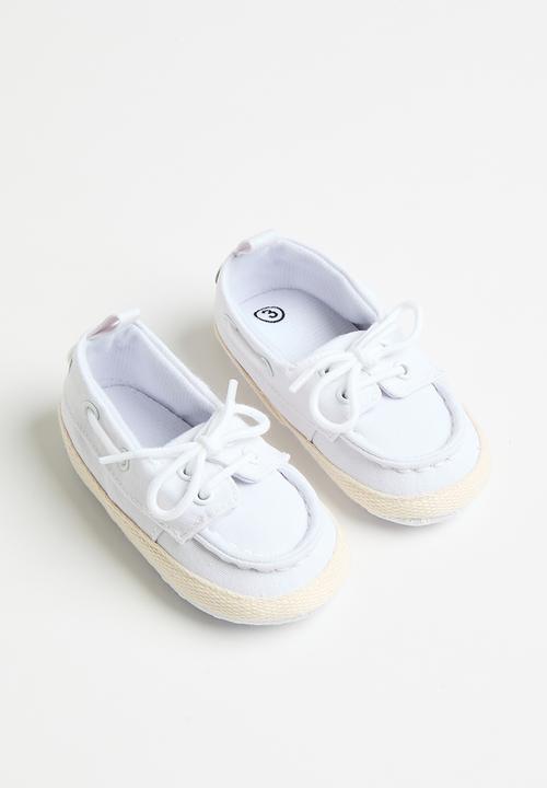 Pop Candy - Baby moccasins - white