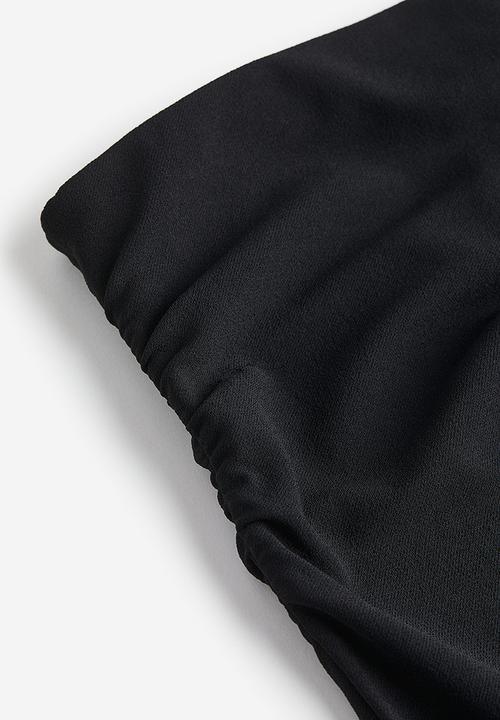 H&M - Draped skirt - black