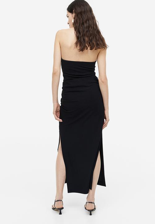 H&M - Draped skirt - black