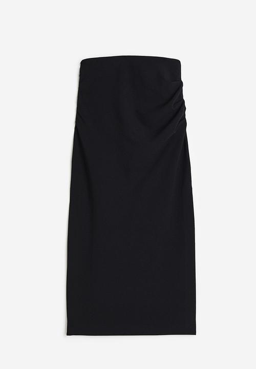 H&M - Draped skirt - black