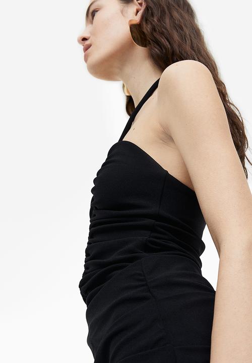H&M - Draped skirt - black