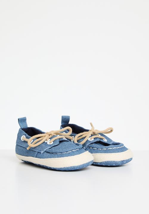 Pop Candy - Baby moccasins - blue