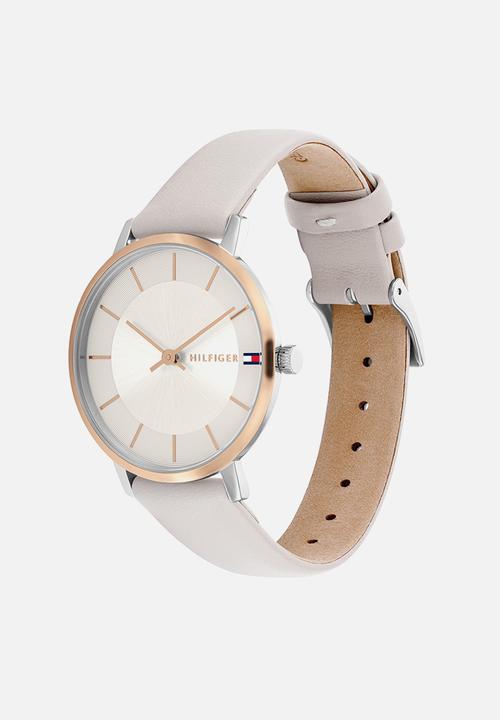 Tommy Hilfiger - Pippa - grey leather strap