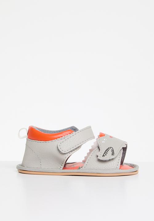 Pop Candy - Baby open toe sandals - grey