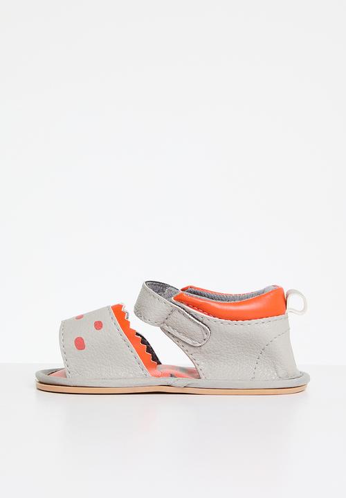 Pop Candy - Baby open toe sandals - grey