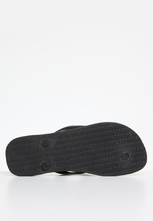 Havaianas - Star wars - black & pop yellow