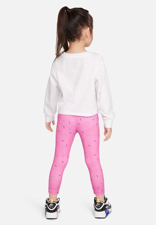 Nike - Nike long sleeve tee and legging set - playful pink